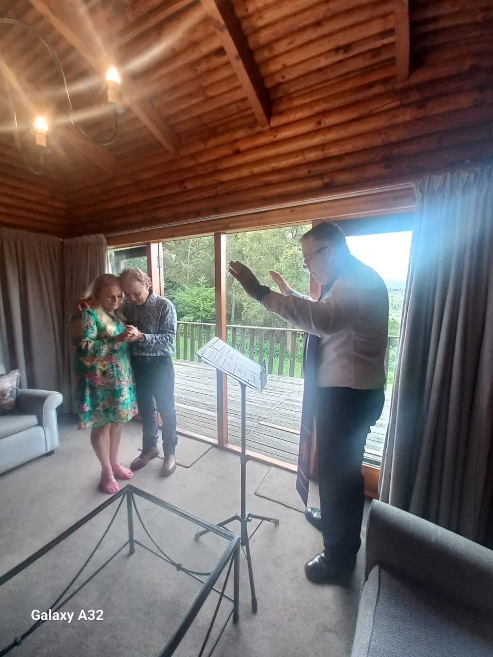Wedding ceremony by Dr. Gerrit Rademeyer in Kou-Kamma