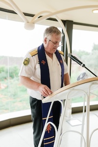 Wedding ceremony by Dr. Gerrit Rademeyer in Kou-Kamma