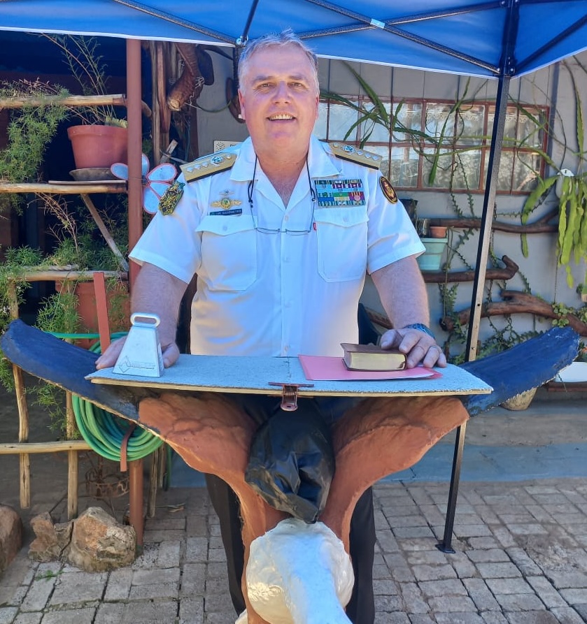 Wedding ceremony by Dr. Gerrit Rademeyer in Kou-Kamma